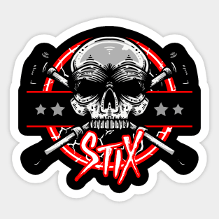 Stix Flag Sticker